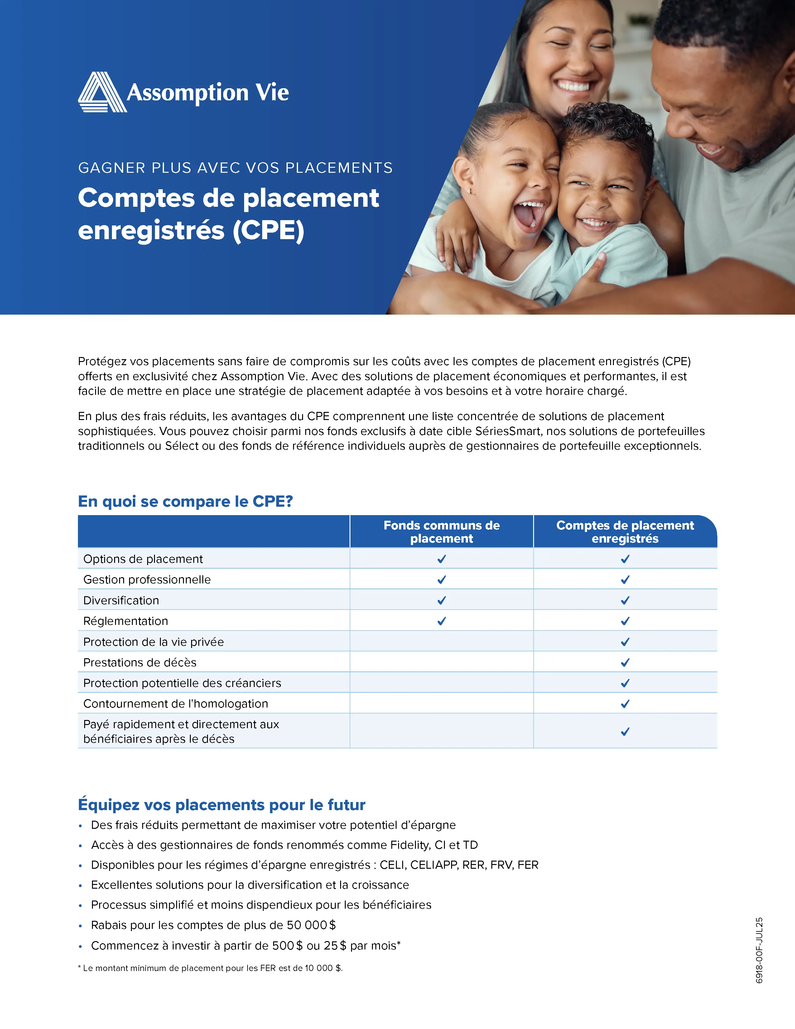 Investir sans compromis.